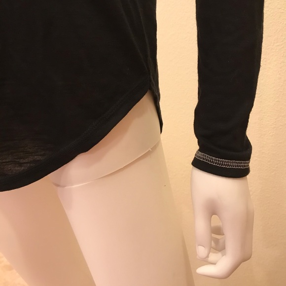 Louisiana Long Sleeve Raglan Tee Womens Size XS Extra Small Black Ragin Cajuns - Picture 7 of 11